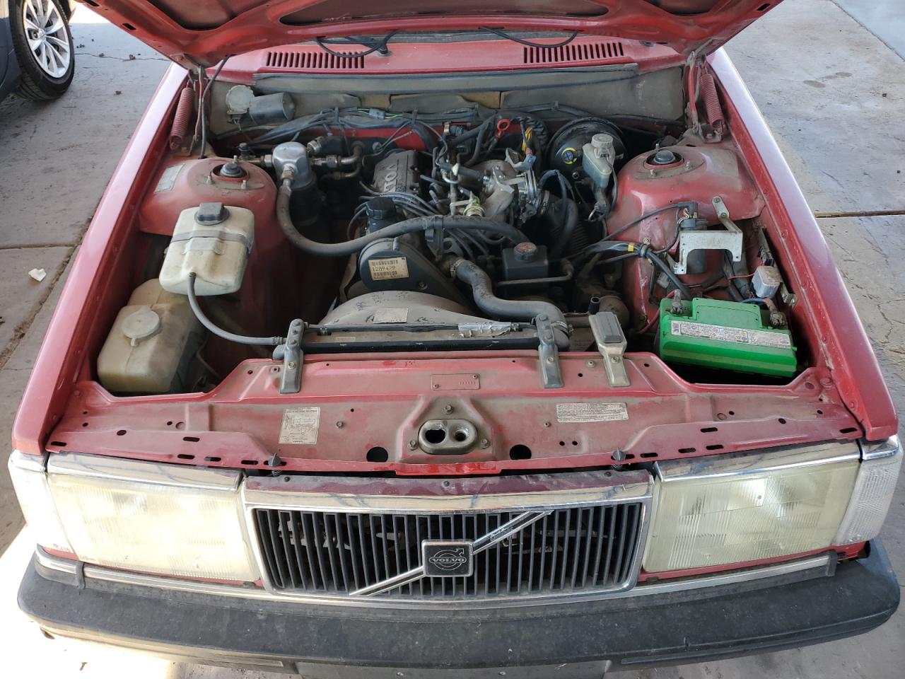 1991 Volvo 240 VIN: YV1AA8849M1437416 Lot: 59065264