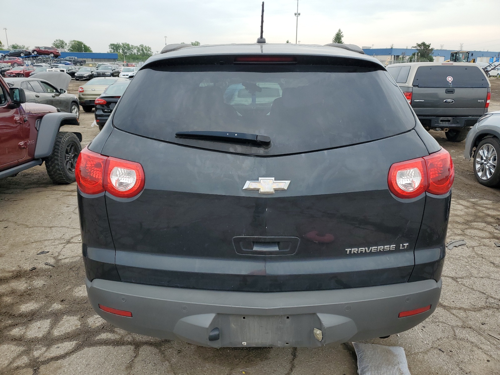 1GNKRGEDXCJ243839 2012 Chevrolet Traverse Lt