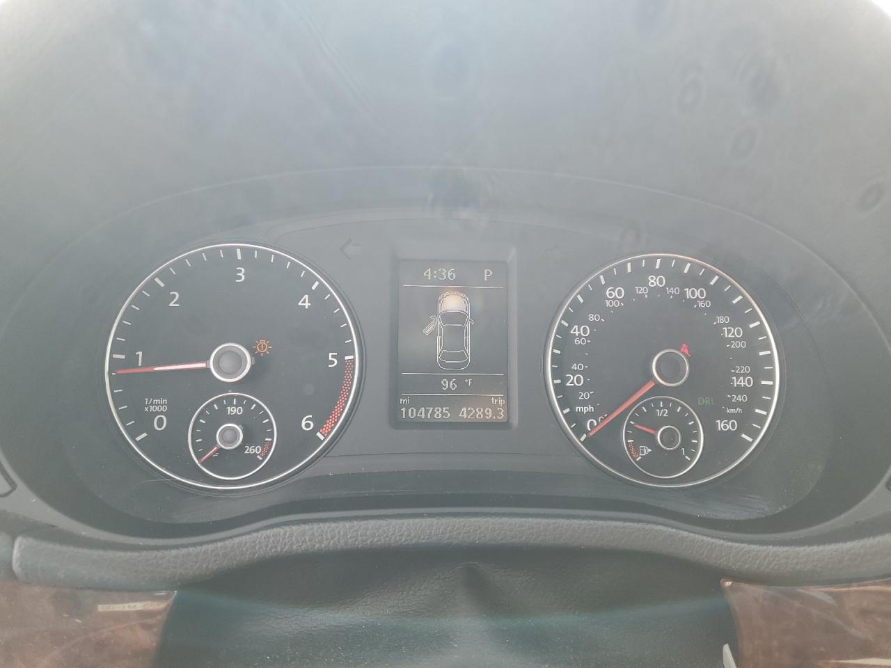 2013 Volkswagen Passat Sel VIN: 1VWCN7A3XDC074298 Lot: 61012854