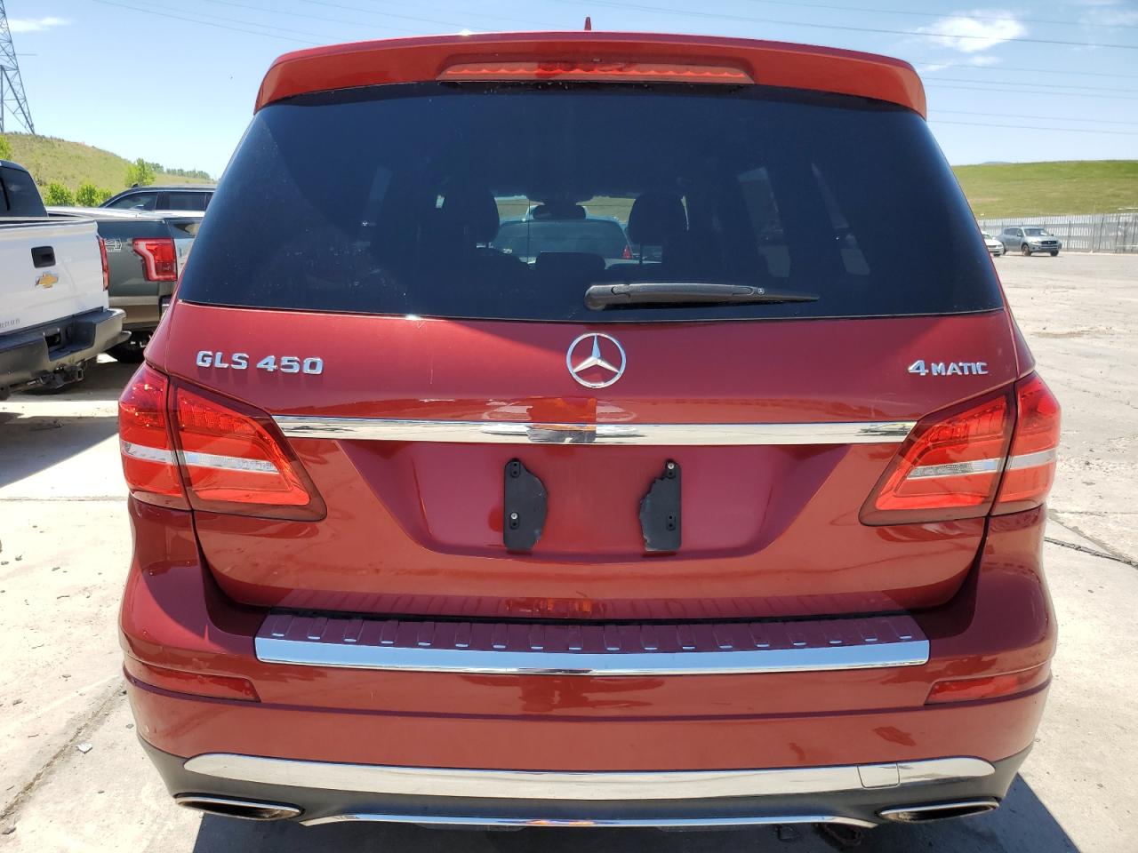 4JGDF6EEXHA780856 2017 Mercedes-Benz Gls 450 4Matic