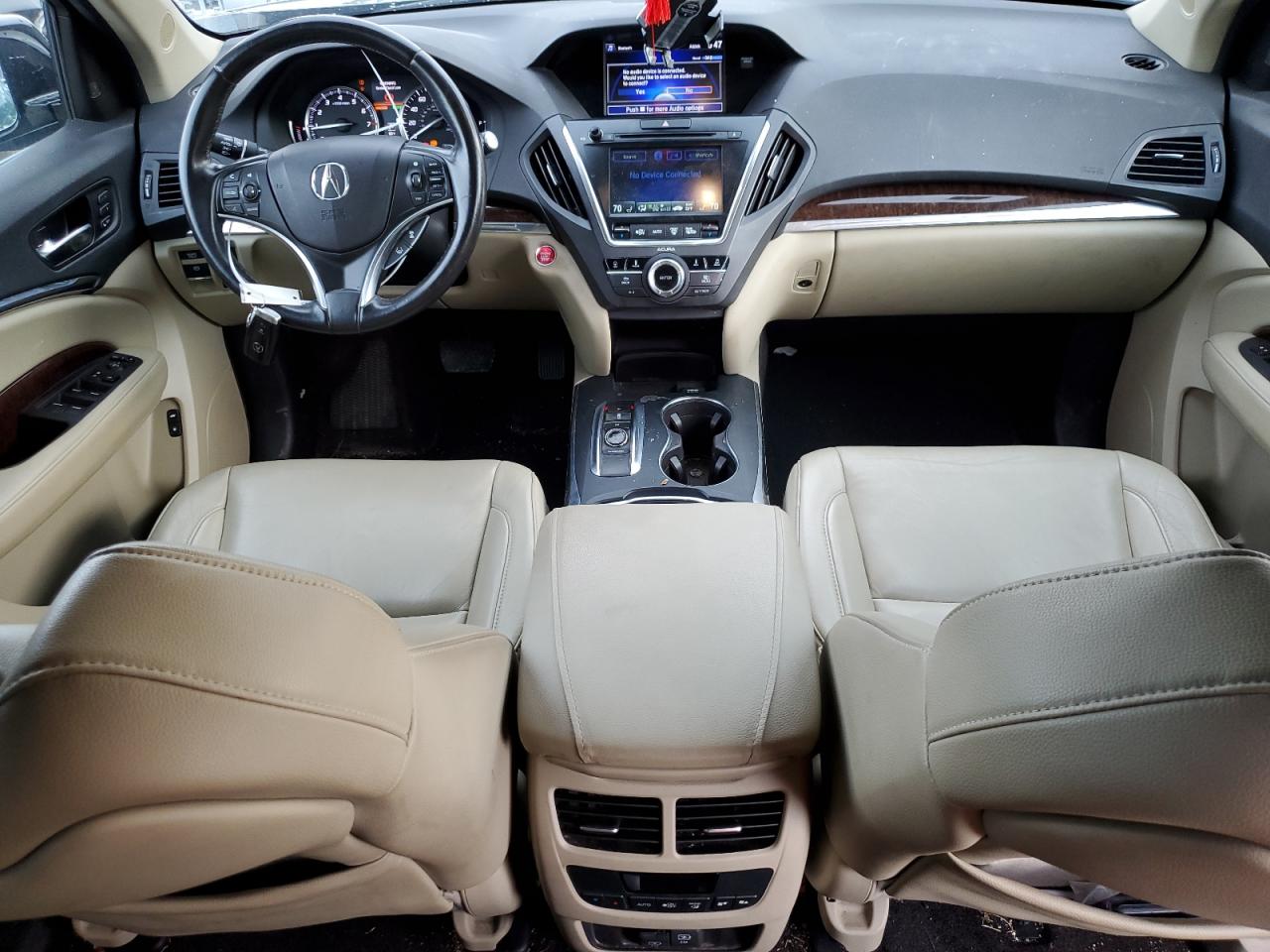 2017 Acura Mdx Technology VIN: 5FRYD4H54HB018687 Lot: 60694754