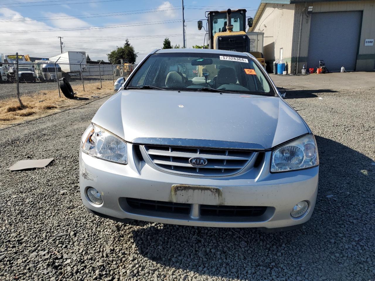 2005 Kia Spectra Lx VIN: KNAFE121355189306 Lot: 57328364