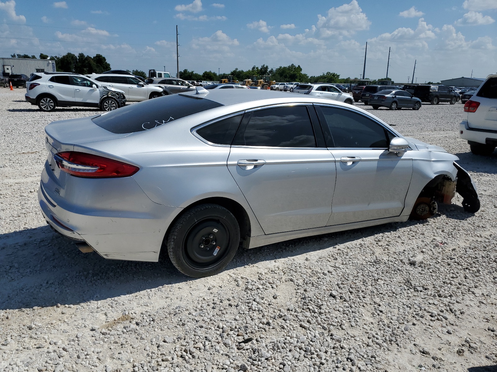 2019 Ford Fusion Sel vin: 3FA6P0CD0KR235415