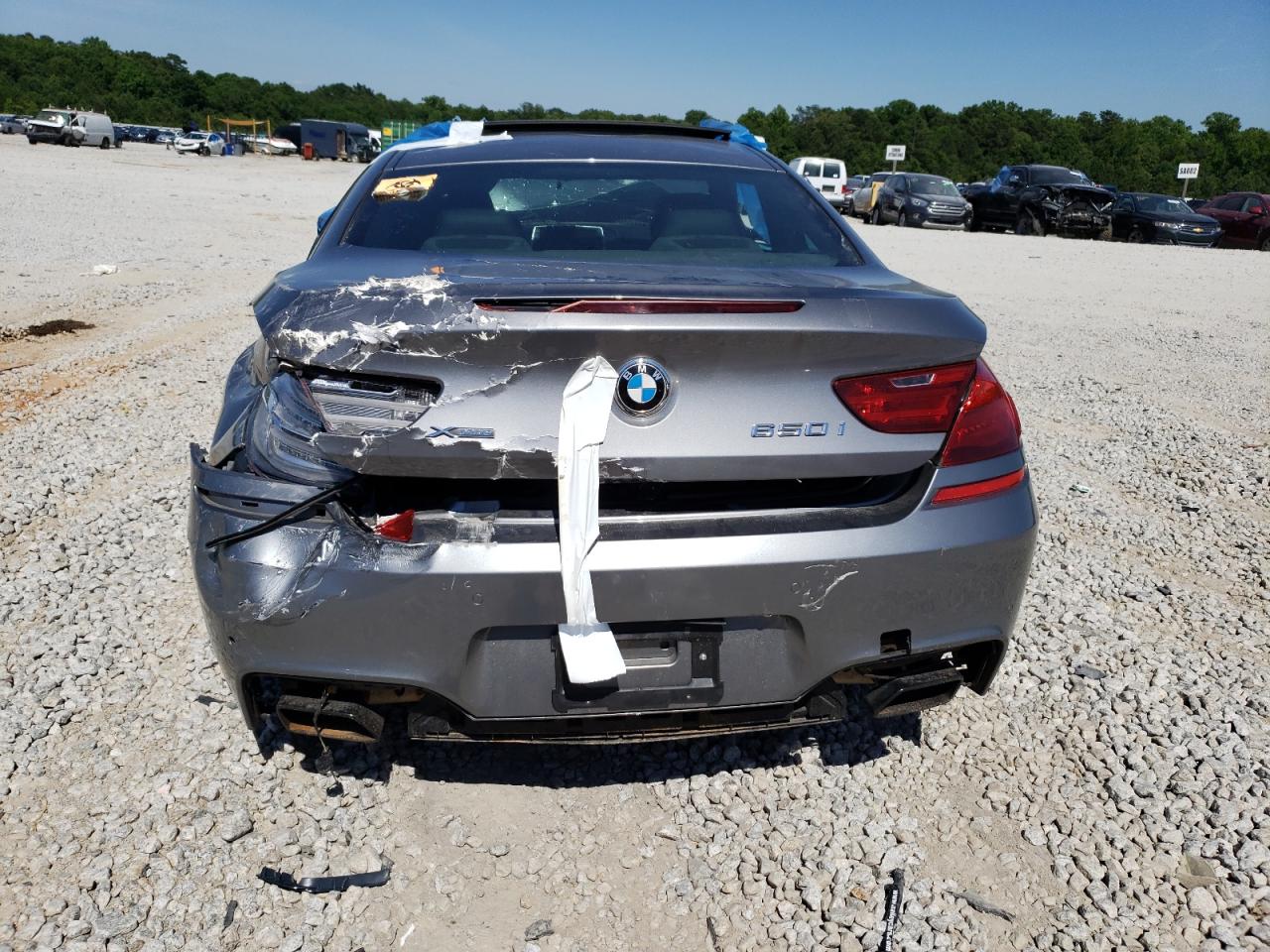 2013 BMW 650 Xi VIN: WBAYM1C50DDZ02647 Lot: 57059254