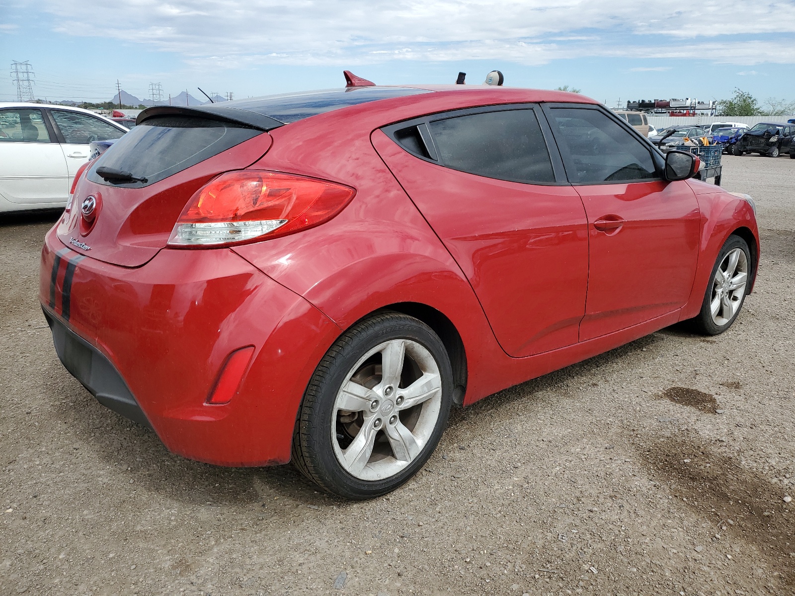 2014 Hyundai Veloster vin: KMHTC6AD9EU210455