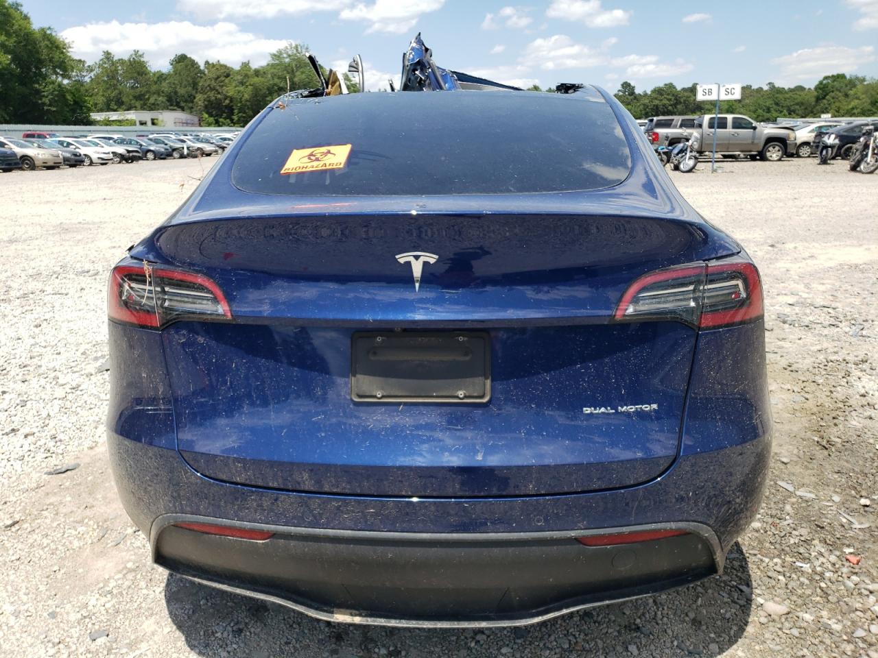 2021 Tesla Model Y VIN: 5YJYGDEE2MF200332 Lot: 58843664