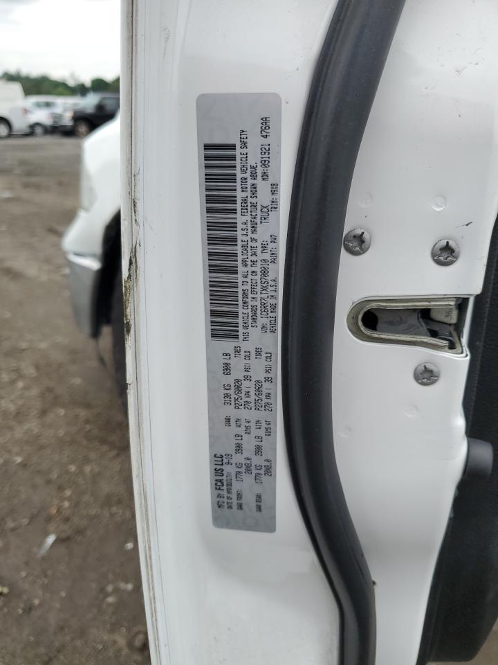 2019 Ram 1500 Classic Slt VIN: 1C6RR7LTXKS708010 Lot: 57902764