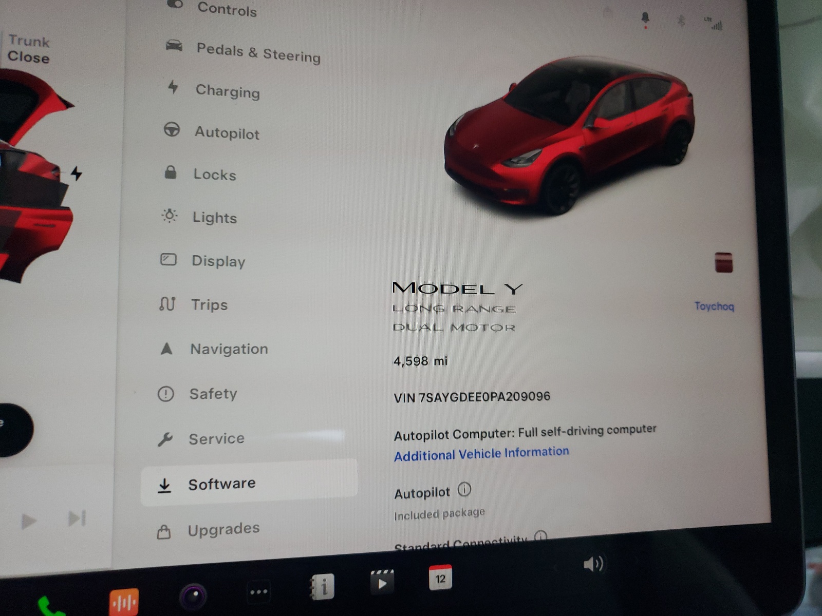 7SAYGDEE0PA209096 2023 Tesla Model Y