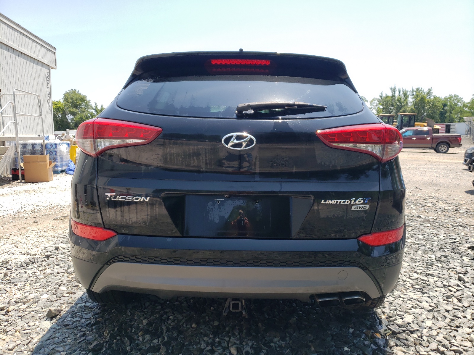 2016 Hyundai Tucson Limited vin: KM8J3CA21GU125570