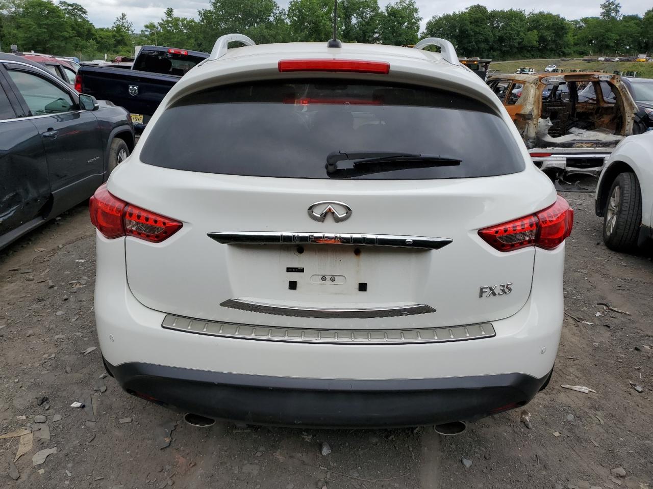 2011 Infiniti Fx35 VIN: JN8AS1MW1BM734892 Lot: 59959554