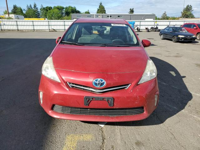  TOYOTA PRIUS 2013 Красный