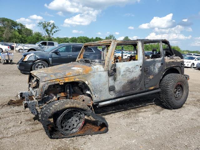 2016 Jeep Wrangler Unlimited Sport за продажба в Des Moines, IA - Burn