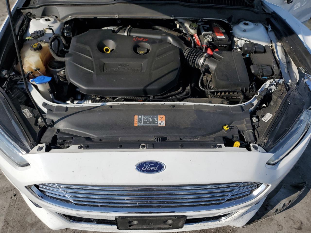 2015 Ford Fusion Titanium VIN: 3FA6P0K9XFR297956 Lot: 60753784