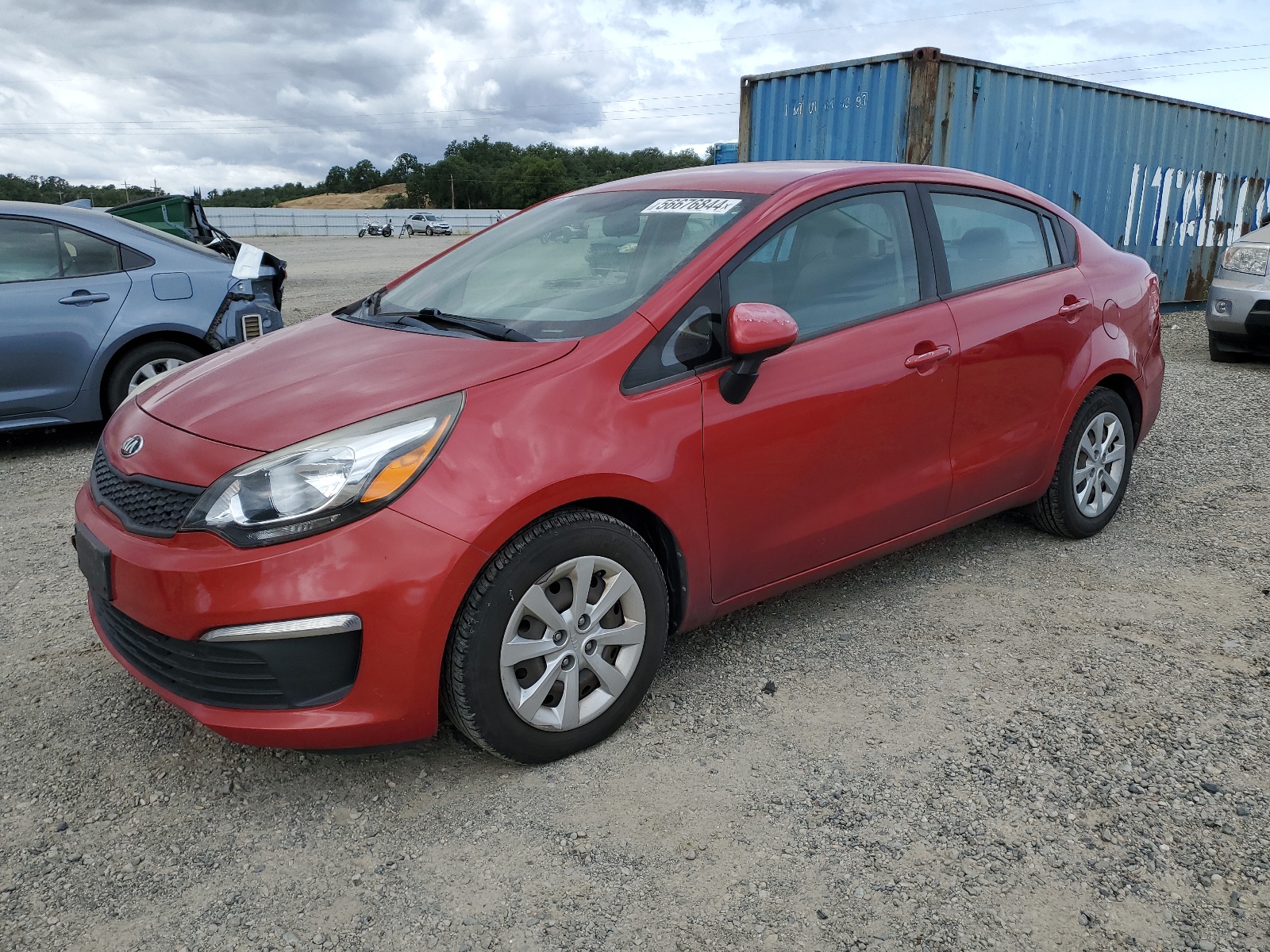 2017 Kia Rio Lx vin: KNADM4A39H6016628