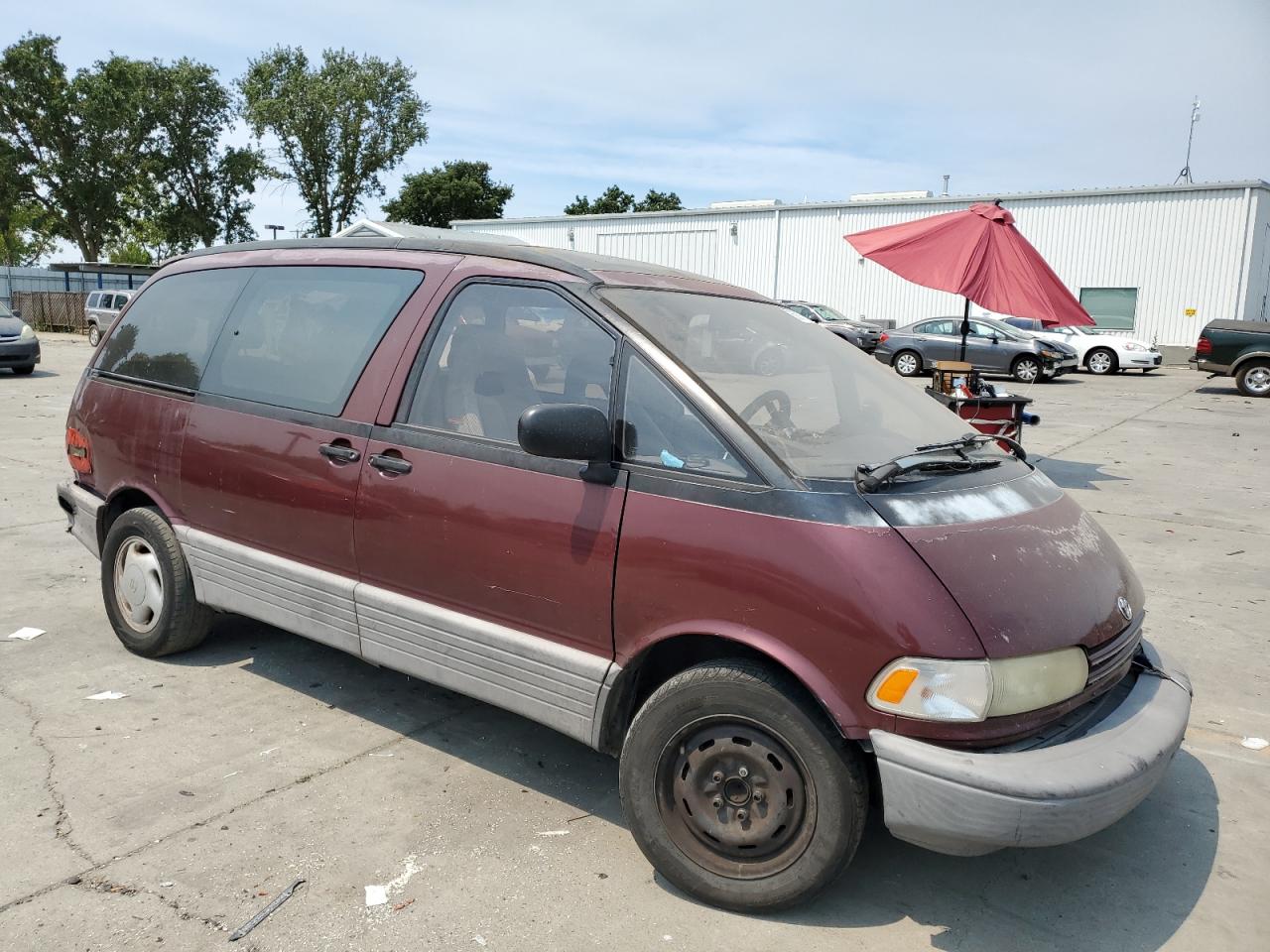 1991 Toyota Previa Le VIN: JT3AC12R9M0048488 Lot: 59179494