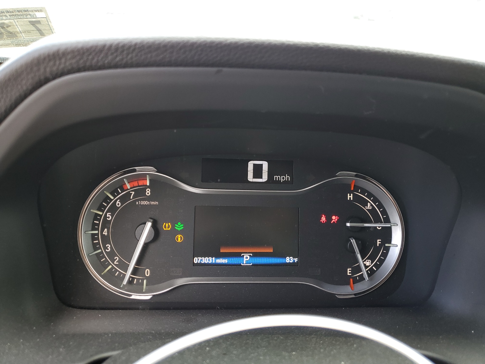 5FNYF6H50GB013122 2016 Honda Pilot Exl