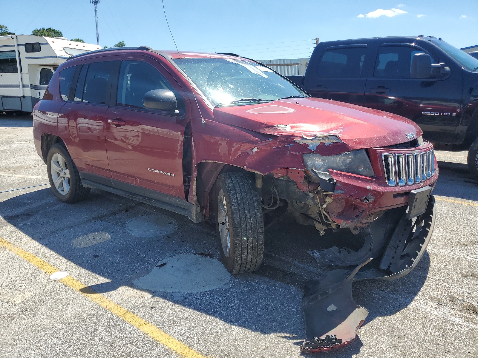 2016 Jeep Compass Sport vin: 1C4NJDBB6GD719121