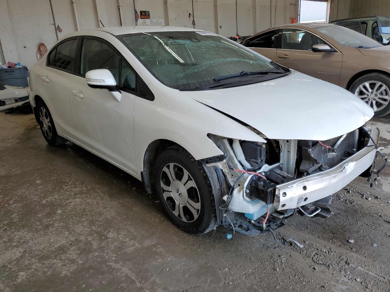 2013 Honda Civic Hybrid L vin: 19XFB4F37DE003181