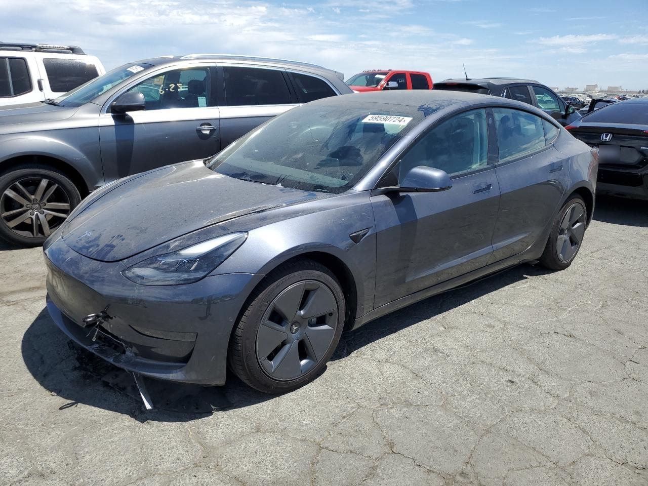 5YJ3E1EAXMF076516 2021 TESLA MODEL 3 - Image 1