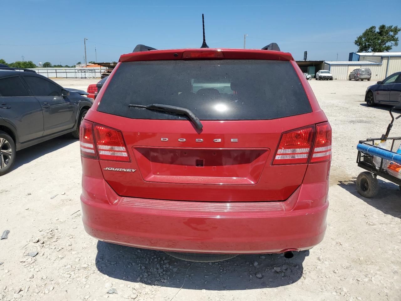 2018 Dodge Journey Se VIN: 3C4PDCAB2JT347211 Lot: 61043594