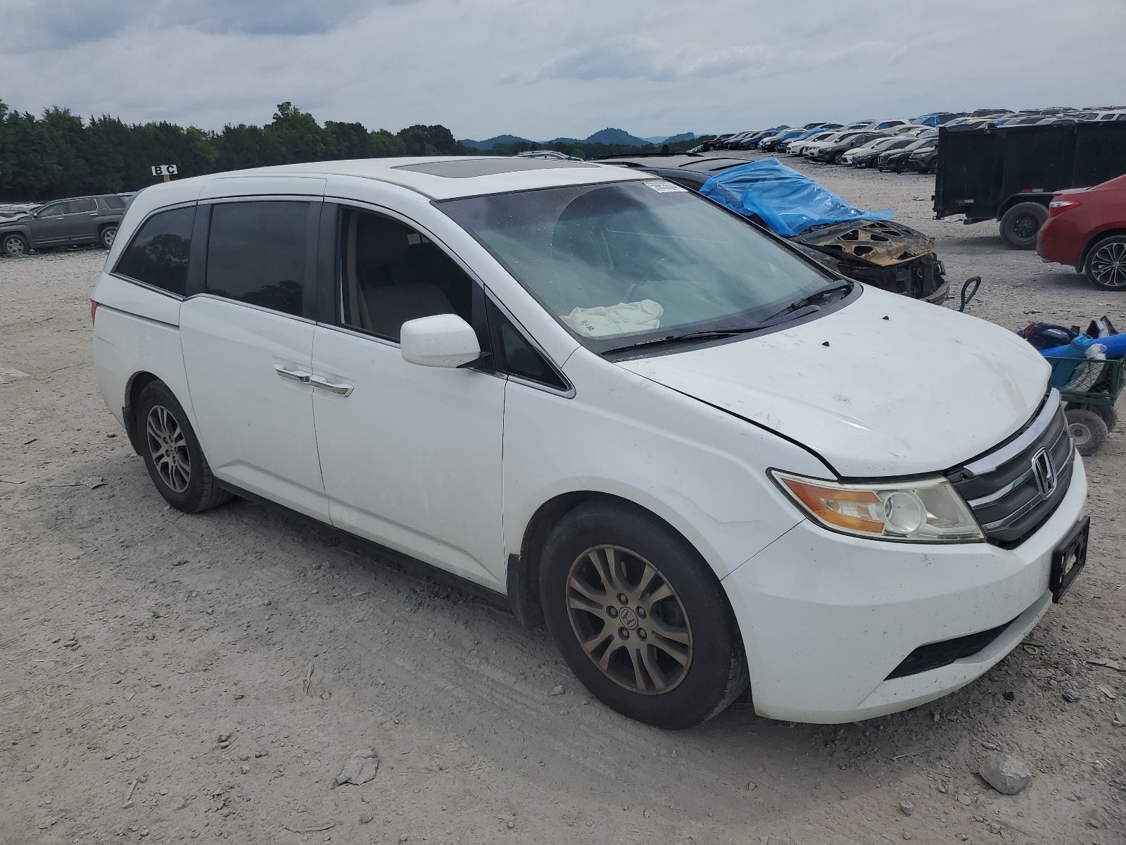 2012 Honda Odyssey Exl vin: 5FNRL5H68CB015923