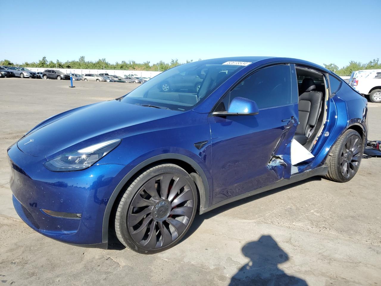 5YJYGDEF0MF262336 2021 TESLA MODEL Y - Image 1