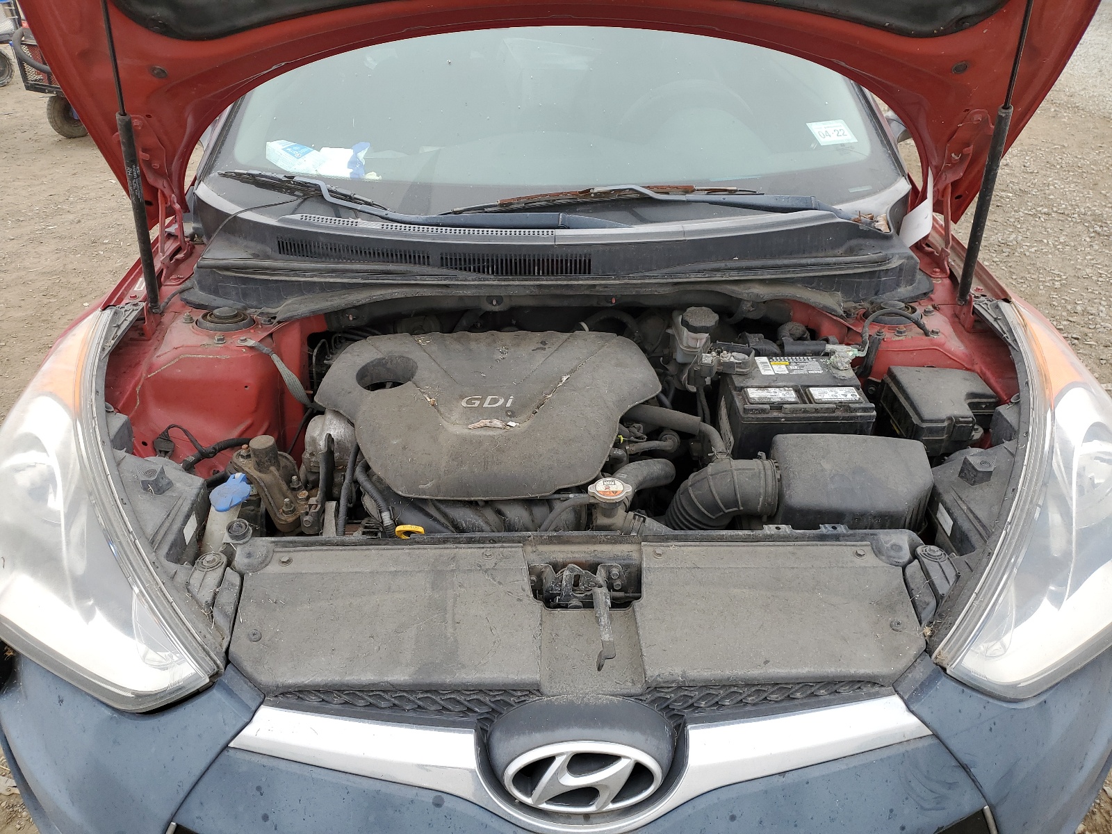 KMHTC6AD1DU152856 2013 Hyundai Veloster