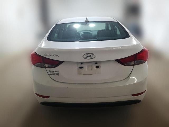  HYUNDAI ELANTRA 2015 Білий