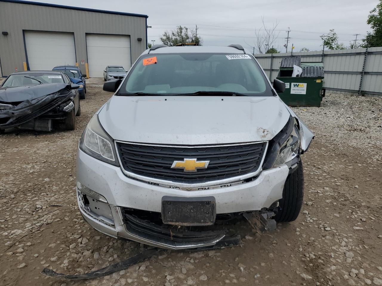 2015 Chevrolet Traverse Ls VIN: 1GNKRFED1FJ243923 Lot: 59692164