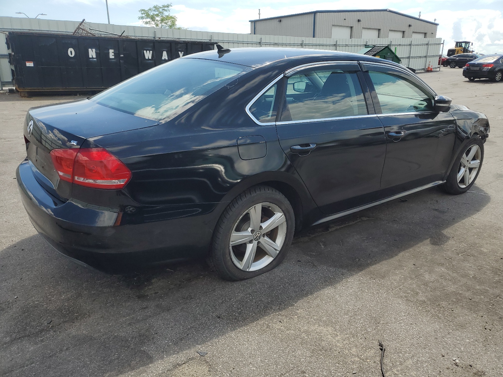 1VWBP7A3XDC126874 2013 Volkswagen Passat Se