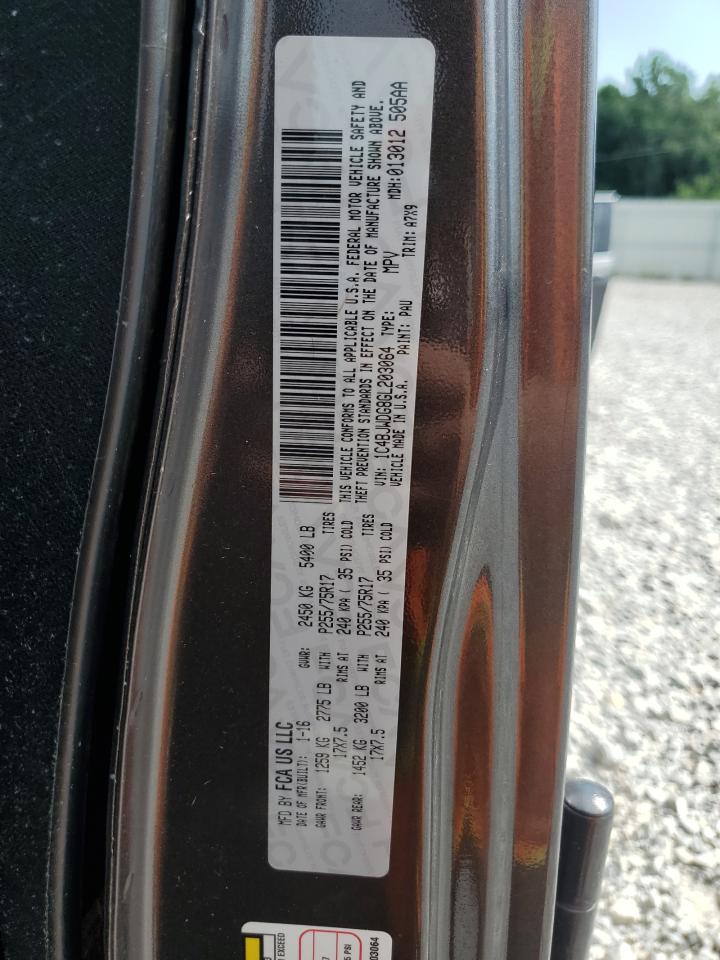 2016 Jeep Wrangler Unlimited Sport VIN: 1C4BJWDG8GL203064 Lot: 58738594