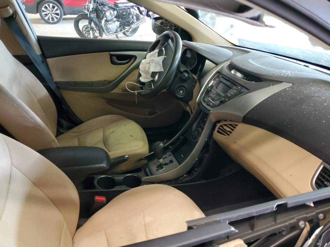 2013 Hyundai Elantra Gls VIN: 5NPDH4AE7DH317844 Lot: 59175824