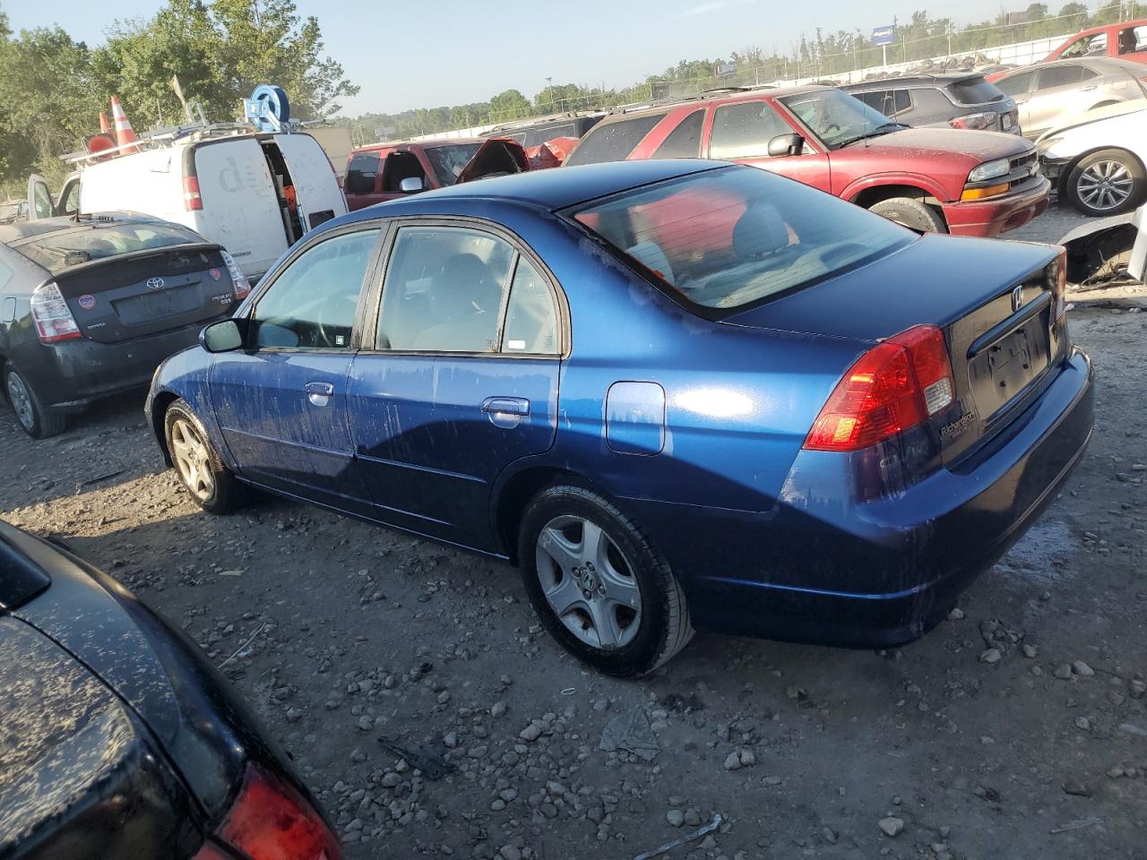 2004 Honda Civic Ex VIN: 1HGES26814L016657 Lot: 60134614