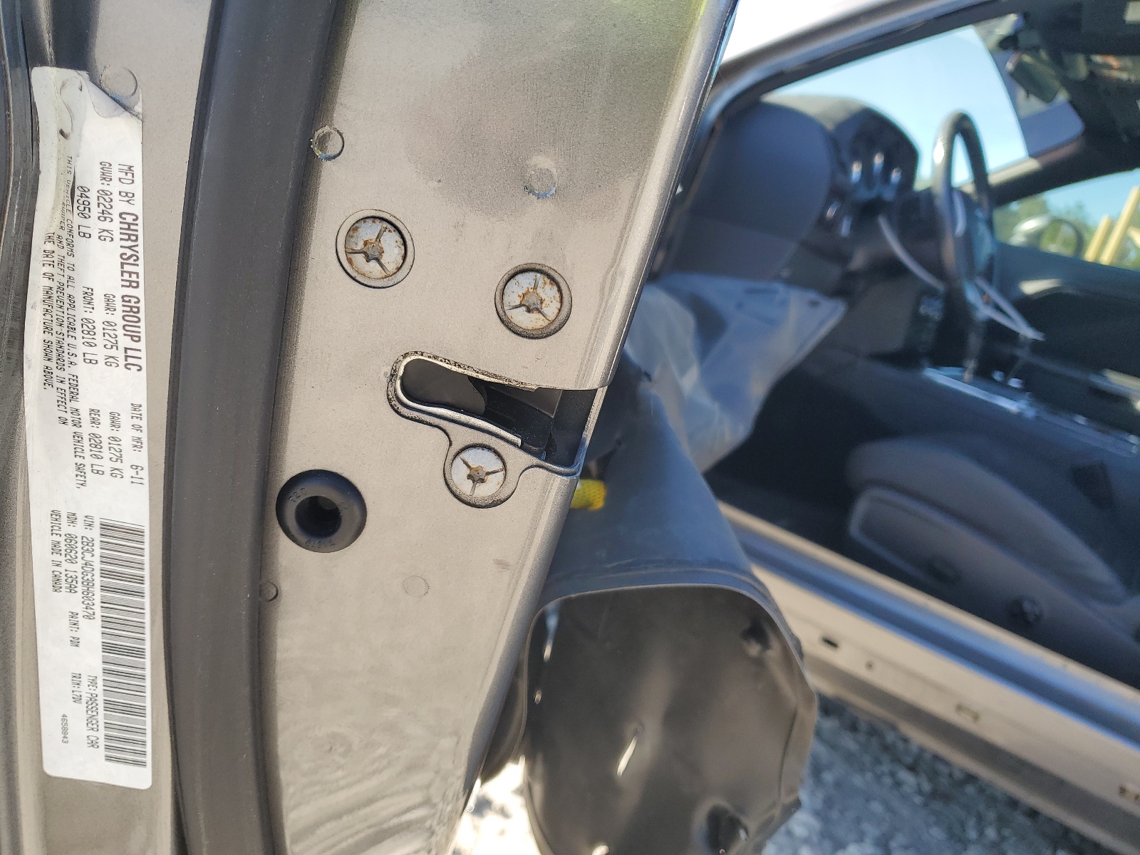 2B3CJ4DG3BH603470 2011 Dodge Challenger