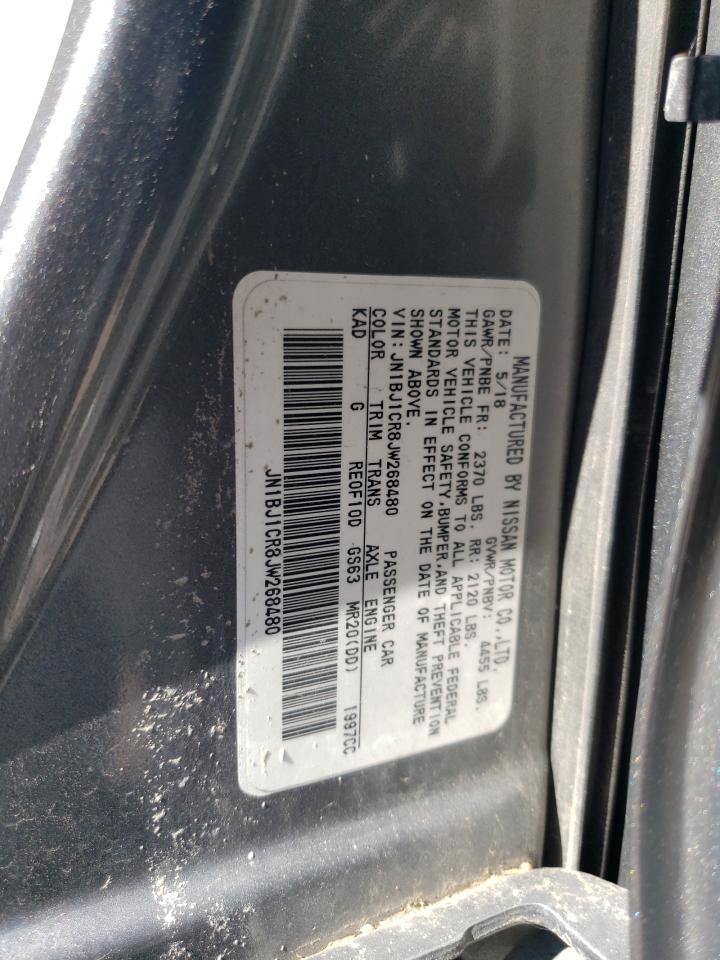 2018 Nissan Rogue Sport S VIN: JN1BJ1CR8JW268480 Lot: 59500944