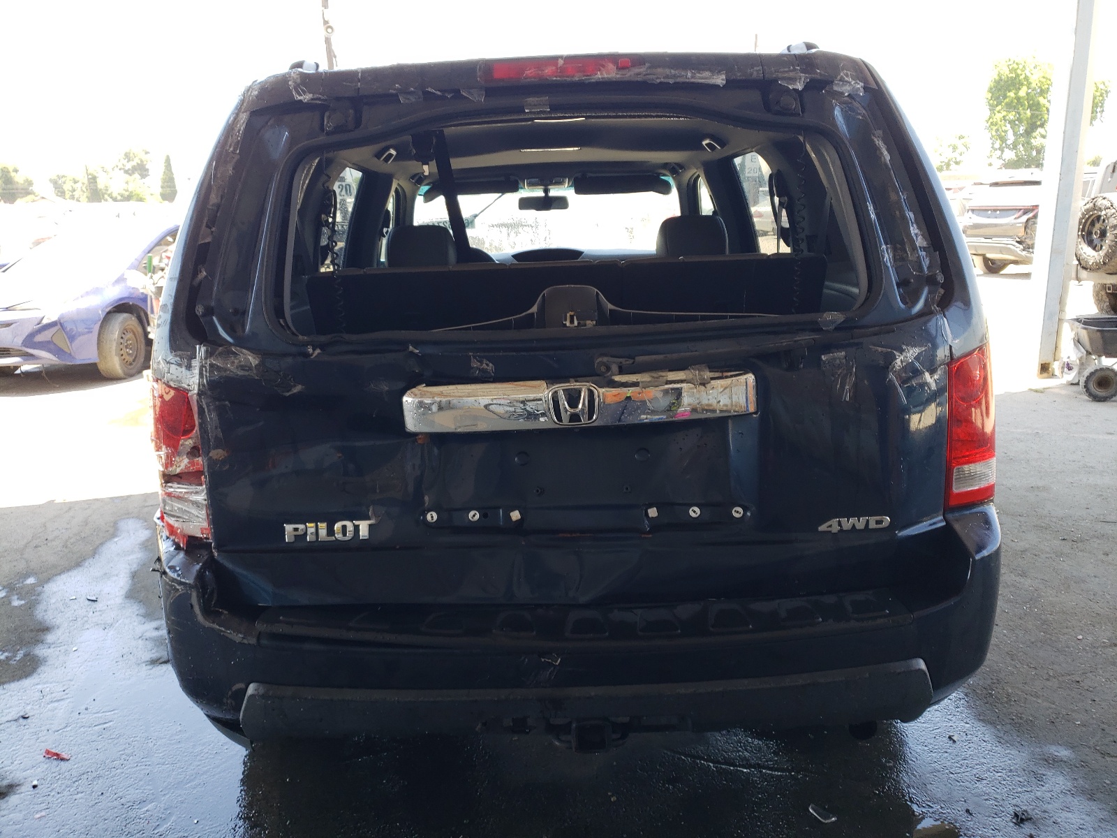 5FNYF4H57BB054036 2011 Honda Pilot Exl