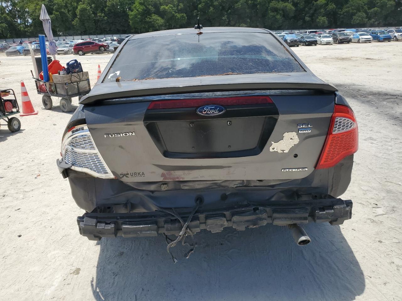 2012 Ford Fusion Sel VIN: 3FAHP0CG4CR384074 Lot: 56820964