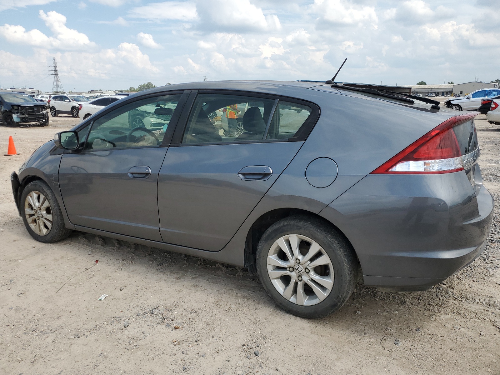 2014 Honda Insight Ex vin: JHMZE2H79ES000952