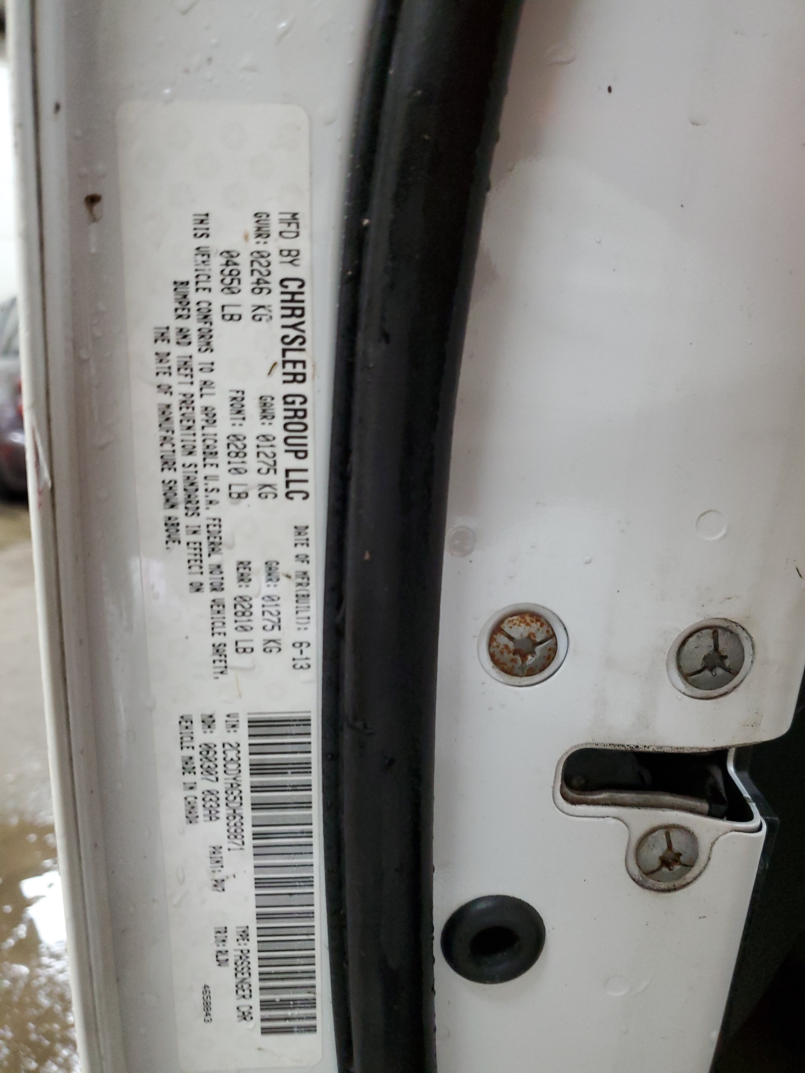 2C3CDYAG5DH699871 2013 Dodge Challenger Sxt