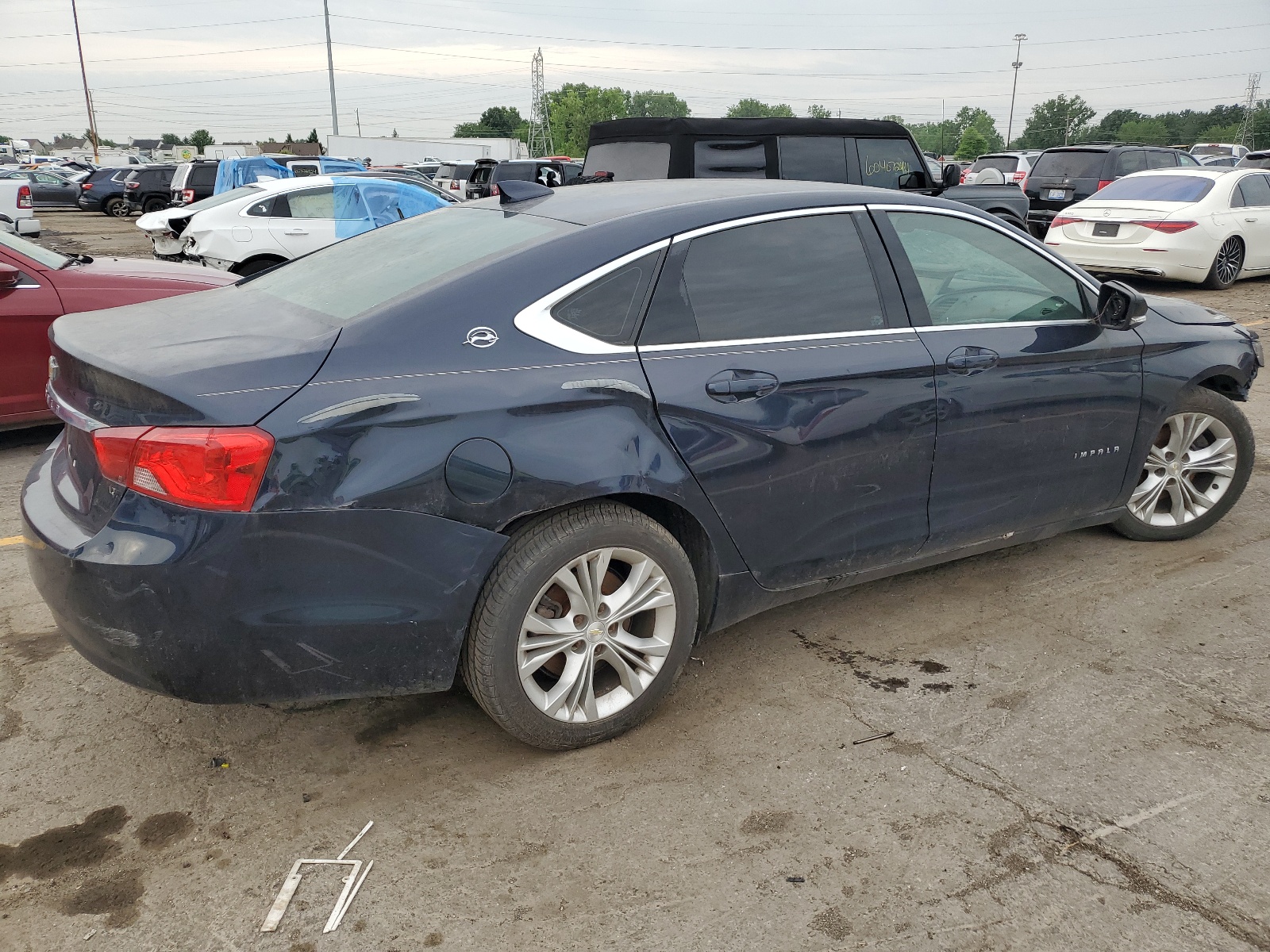 2015 Chevrolet Impala Lt vin: 1G1125S30FU148937