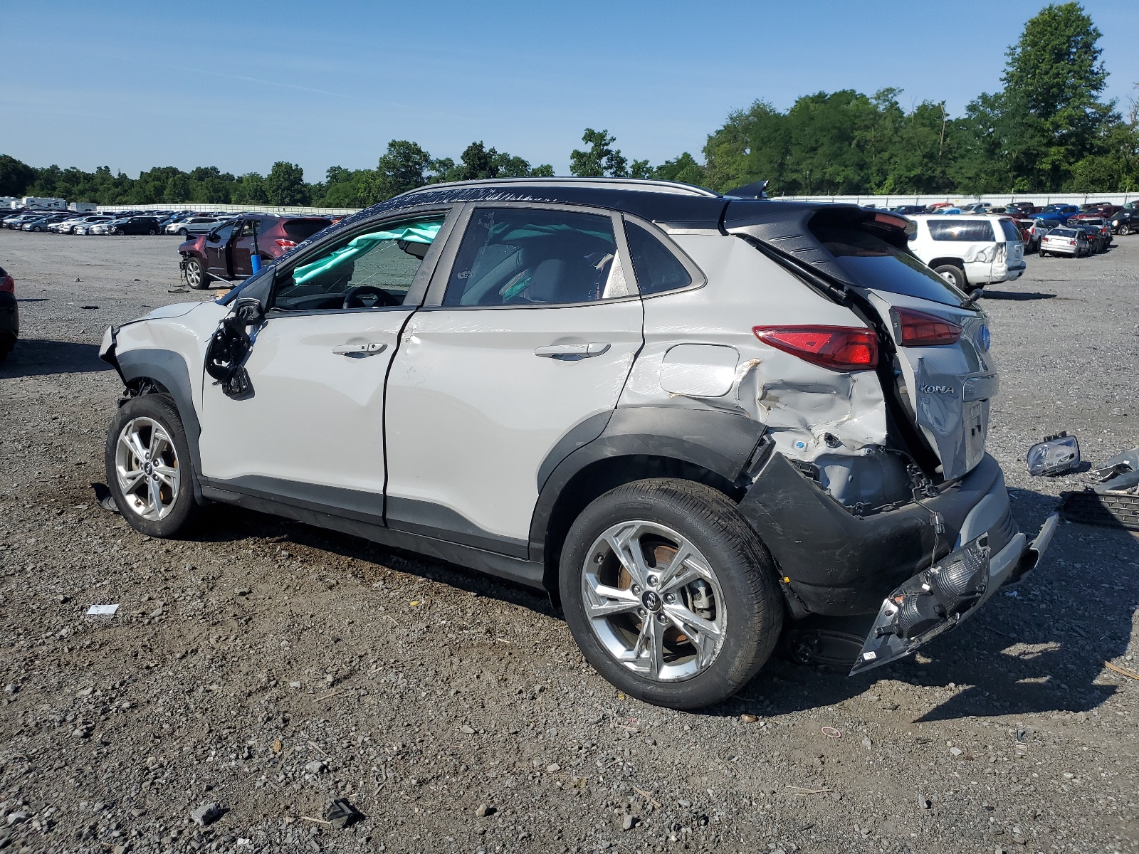 2023 Hyundai Kona Sel vin: KM8K6CAB3PU985756