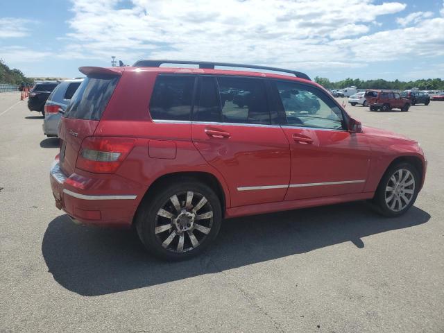  MERCEDES-BENZ GLK-CLASS 2012 Червоний