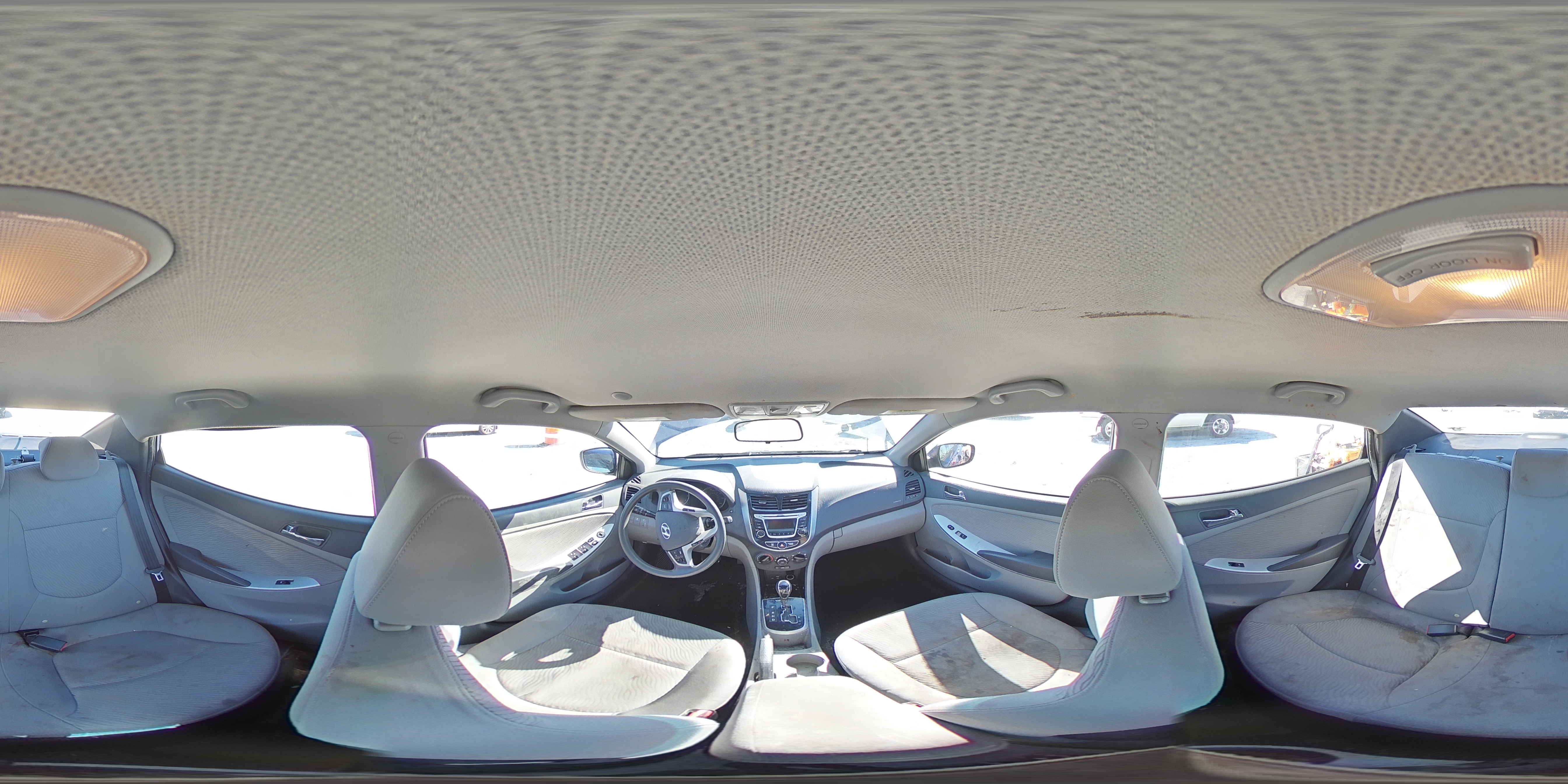 2014 Hyundai Accent Gls VIN: KMHCU4AE7EU702461 Lot: 60037514