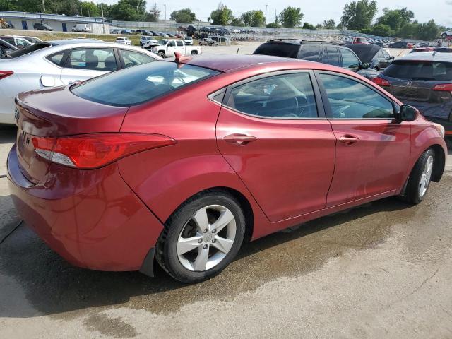  HYUNDAI ELANTRA 2013 Червоний