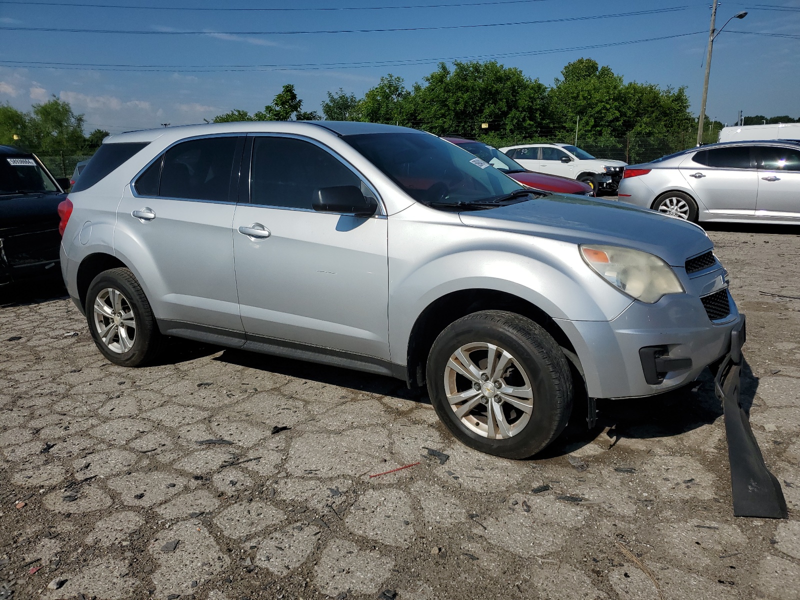 2013 Chevrolet Equinox Ls vin: 2GNALBEKXD6128493