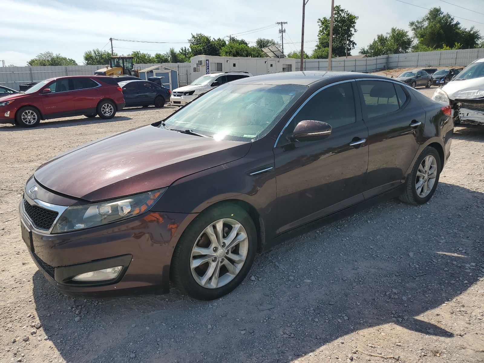 2012 Kia Optima Ex vin: 5XXGN4A77CG058497