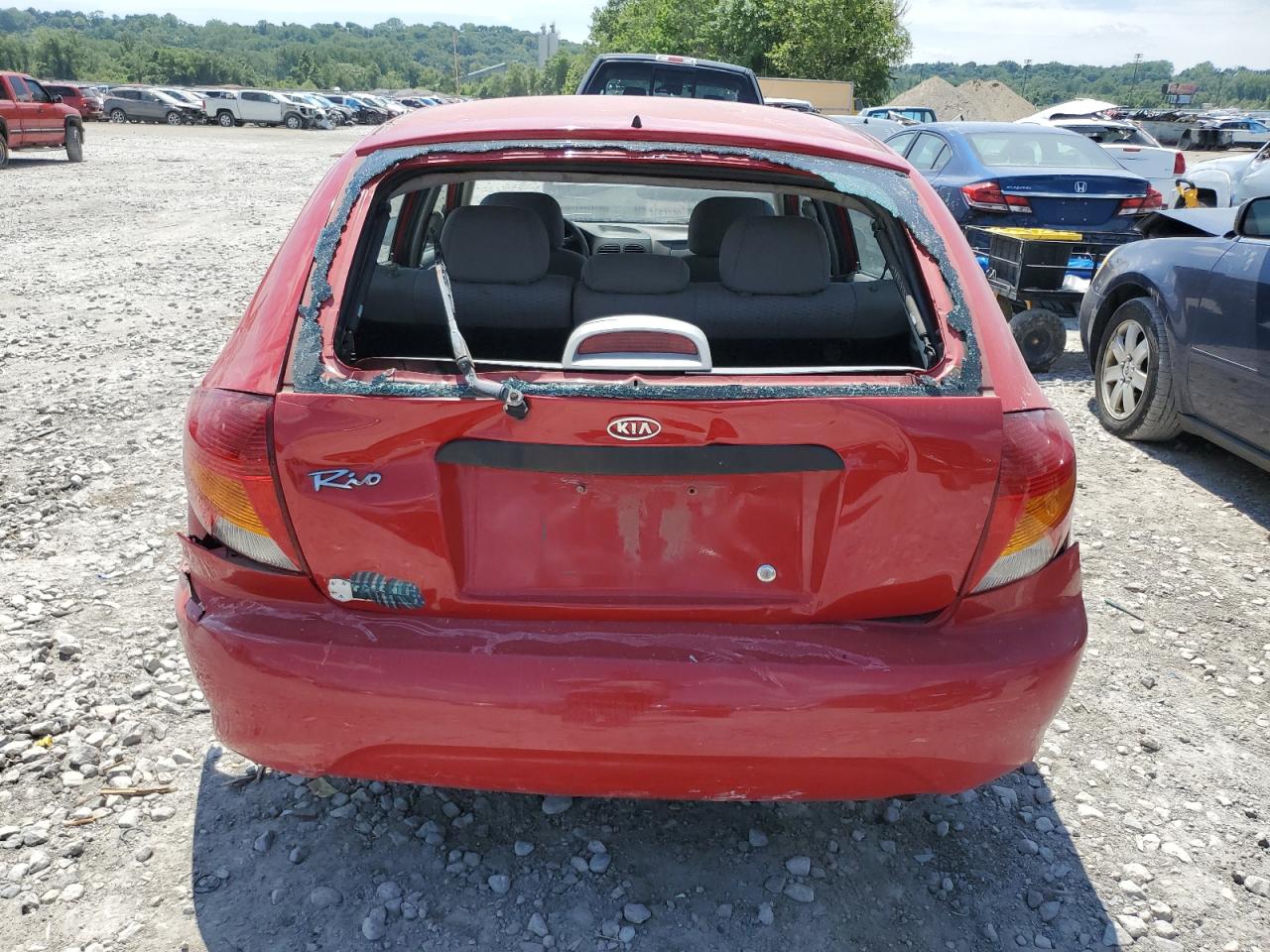 2002 Kia Rio Cinco VIN: KNADC163726078563 Lot: 59303264