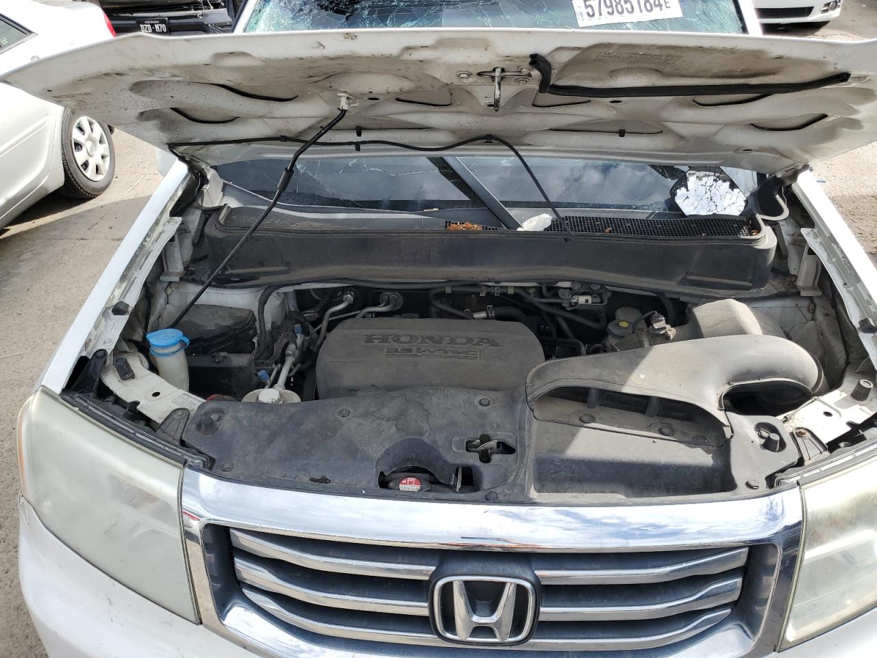 2013 Honda Pilot Exl VIN: 5FNYF4H52DB053265 Lot: 57985184