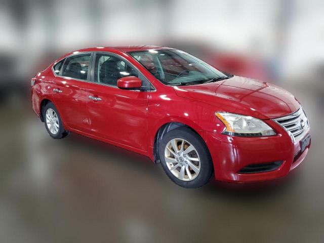  NISSAN SENTRA 2013 Красный