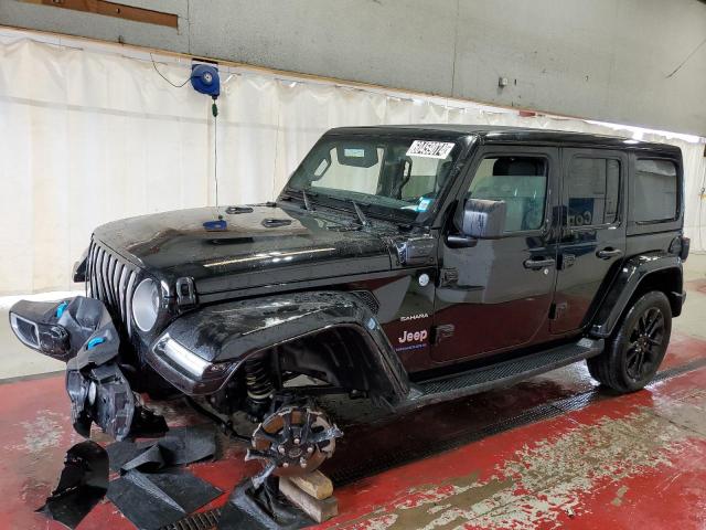 2023 Jeep Wrangler Sahara 4Xe за продажба в Angola, NY - Front End